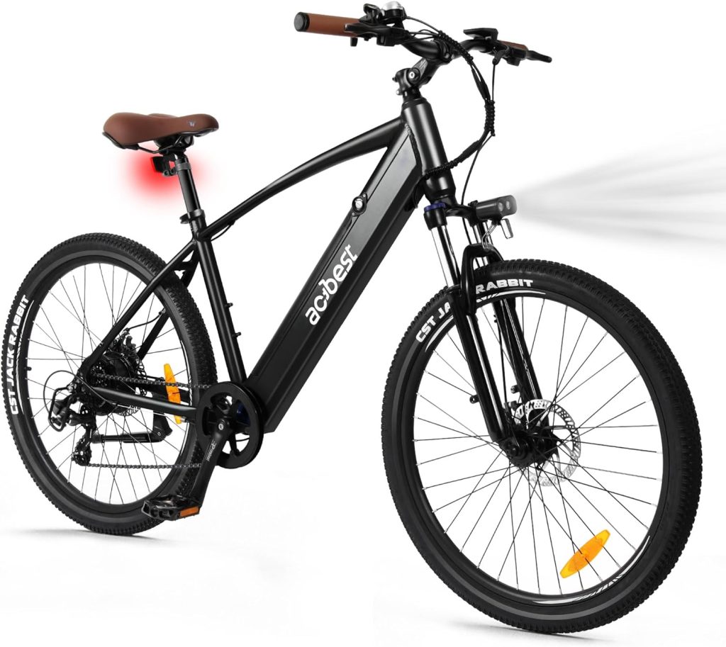 Core Electric Bike for Adults -468Wh Removable Built in Battery, 350W(Peak 500W) Brushless Motor Mountain Ebike, 26X2.1 Tire Step Over Bicycle with 7 Speed, Max 50 Miles, Commute E Bikes