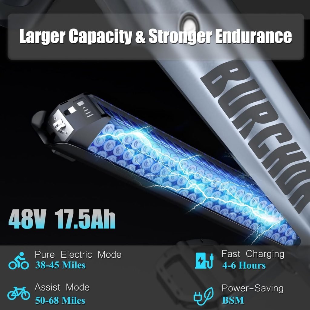 DAMSON Electric Bike for Adult 1000W Ebike 48V 20AH Removable Battery 26X4Fat Tire up to 30MPH 75 Miles Long Range Off Road Beach Mountain Electric Bicycle with Dual Hydraulic Disc Brakes DAMSON Electric Bike for Adult 1000W Ebike 48V 20AH Removable Battery 26X4Fat Tire up to 30MPH 75 Miles Long Range Off Road Beach Mountain Electric Bicycle with Dual Hydraulic Disc Brakes