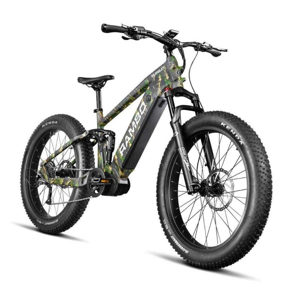 Is The Rambo Electric Bicycle Suitable For Hunting In Hilly Areas?