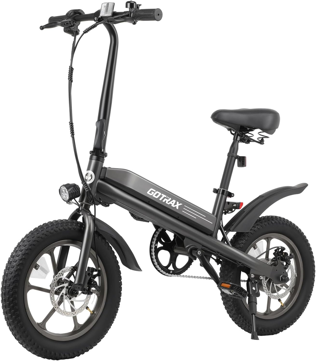 Gotrax S3 Electric Bike, 16x3.0 Fat Tire Electric Bicycle Adults, 750W Peak Motor, Max Range 25 Miles, Up to 20 Mph, Removable Battery, Adjustable Seat, Folding Electric Bike for Adults/Teens 13+ Gotrax S3 Electric Bike, 16x3.0 Fat Tire Electric Bicycle Adults, 750W Peak Motor, Max Range 25 Miles, Up to 20 Mph, Removable Battery, Adjustable Seat, Folding Electric Bike for Adults/Teens 13+