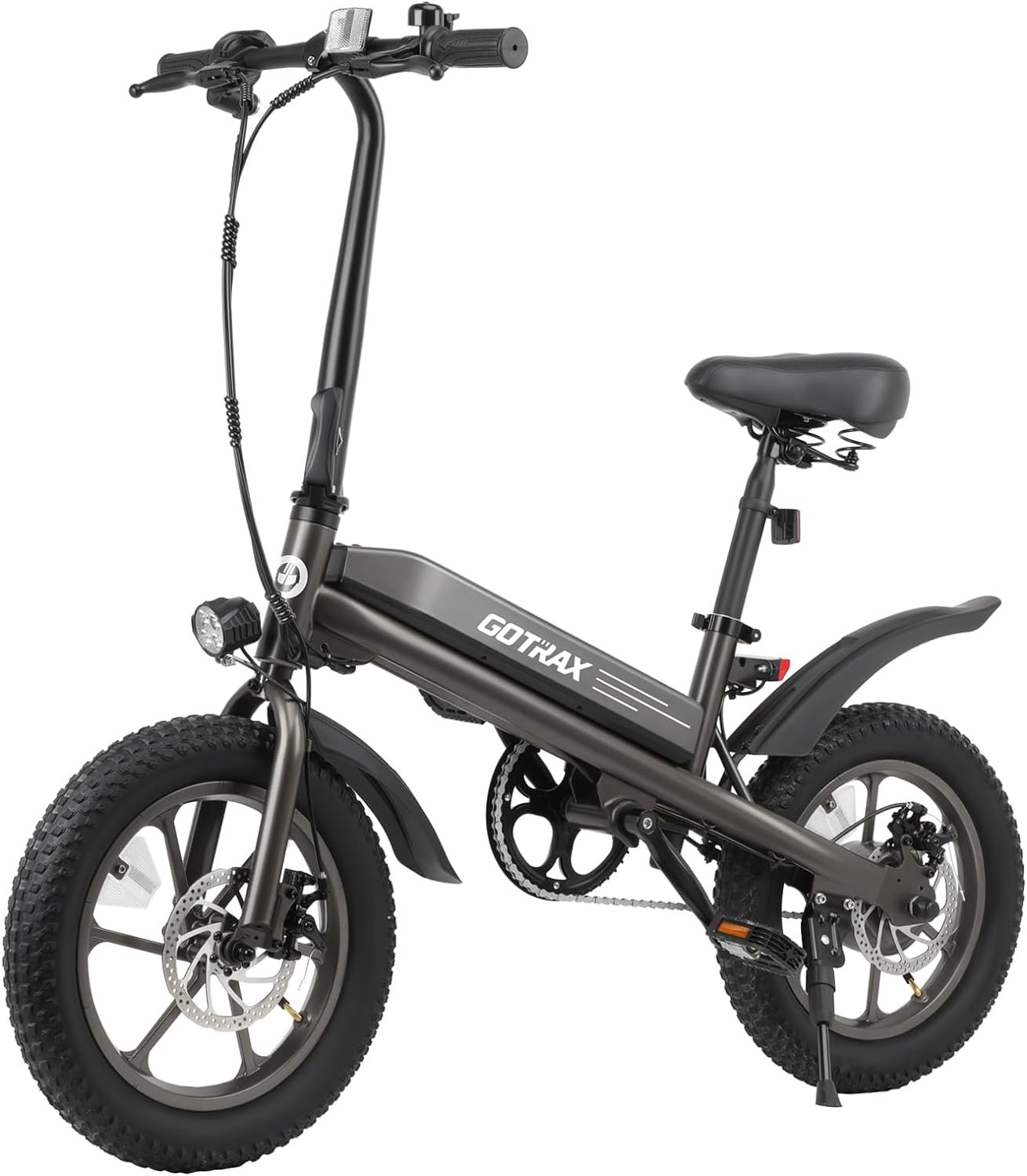 Gotrax S3 Electric Bike, 16x3.0 Fat Tire Electric Bicycle Adults, 750W Peak Motor, Max Range 25 Miles, Up to 20 Mph, Removable Battery, Adjustable Seat, Folding Electric Bike for Adults/Teens 13+ Gotrax S3 Electric Bike, 16x3.0 Fat Tire Electric Bicycle Adults, 750W Peak Motor, Max Range 25 Miles, Up to 20 Mph, Removable Battery, Adjustable Seat, Folding Electric Bike for Adults/Teens 13+
