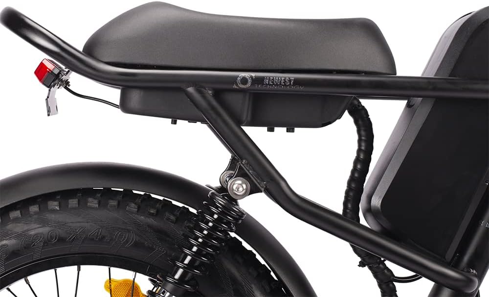 Hummer Pro Z8 Electric Bike, Electric Bike for Adults, Lightweight Frame, 20 Fat Tires, XL Headlight, Rear Breaklight, LED Screen, Samsung Long Range LithiumBattery