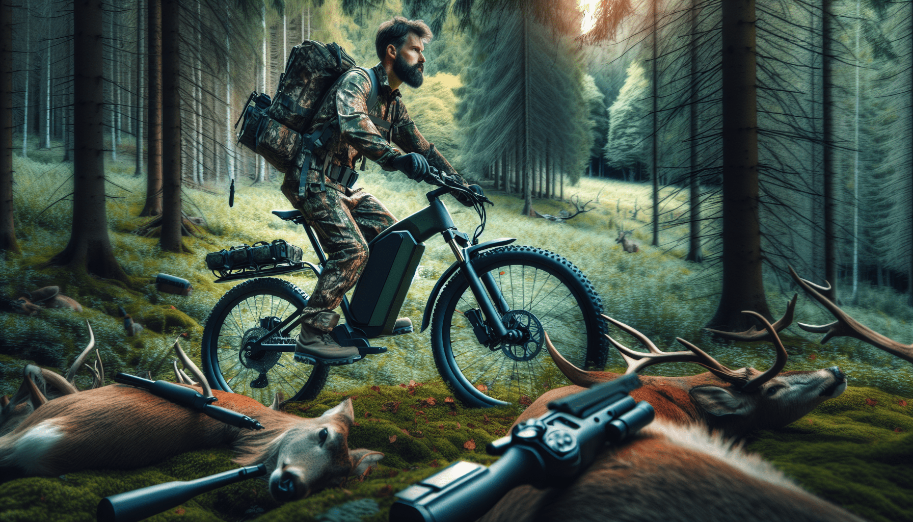 Is There An Electric Bicycle Available At Macy’s For Hunting?