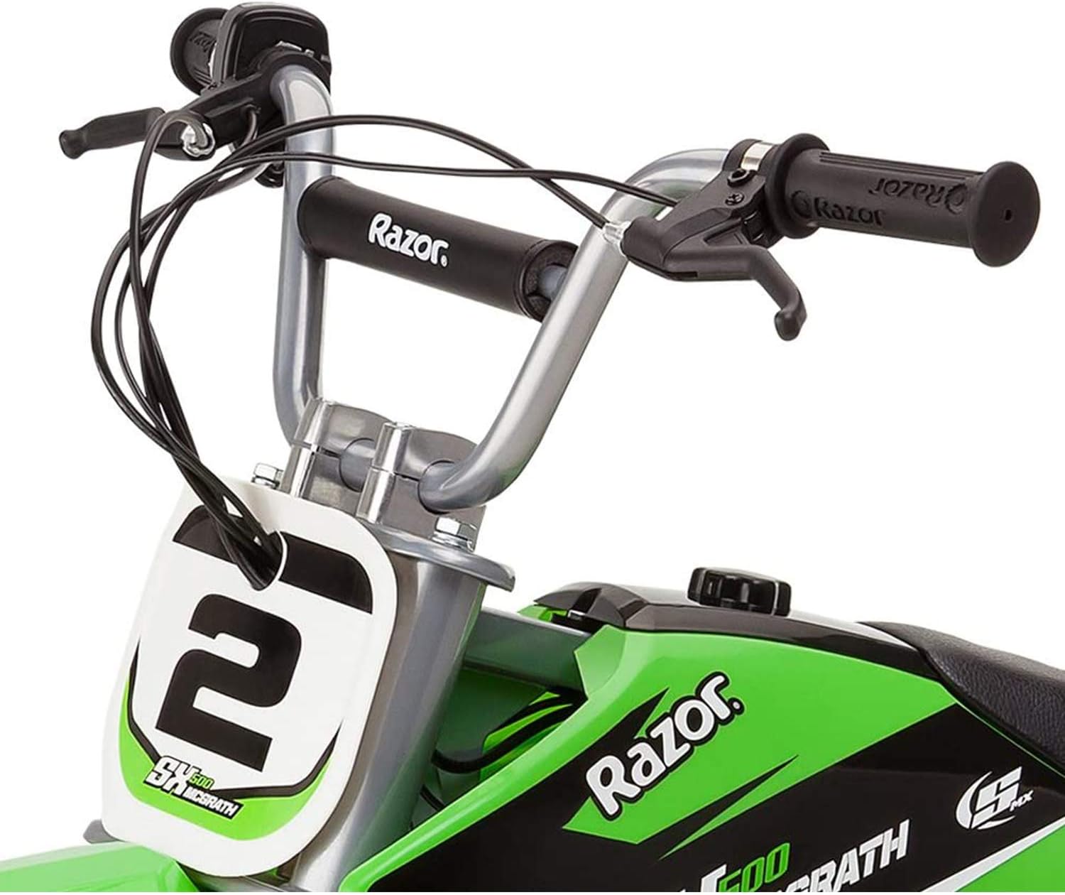 Razor Dirt Rocket SX500 McGrath Electric Motocross Bike for Kids Ages 14+ - 40 mins of Ride Time, For Riders up to 175 lbs