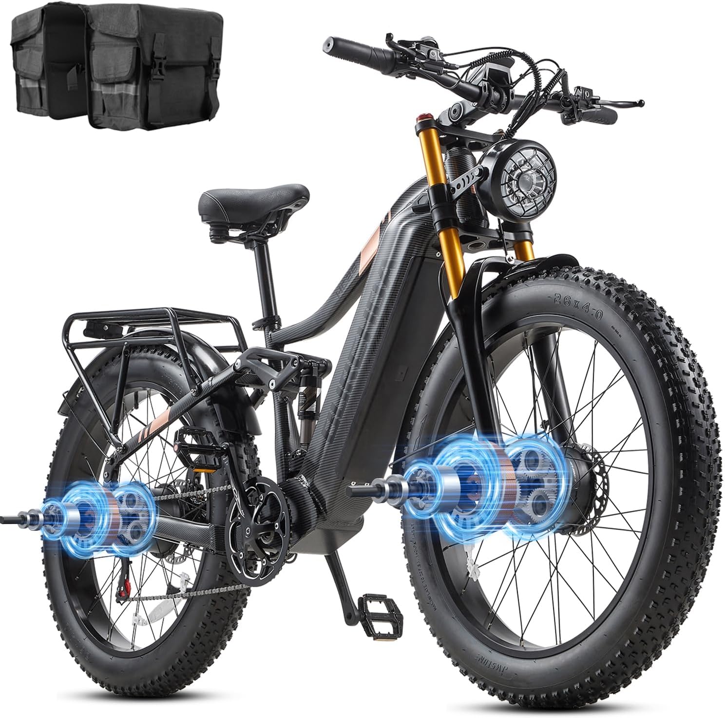Dual Motor 2000W/1000W Electric Bike review
