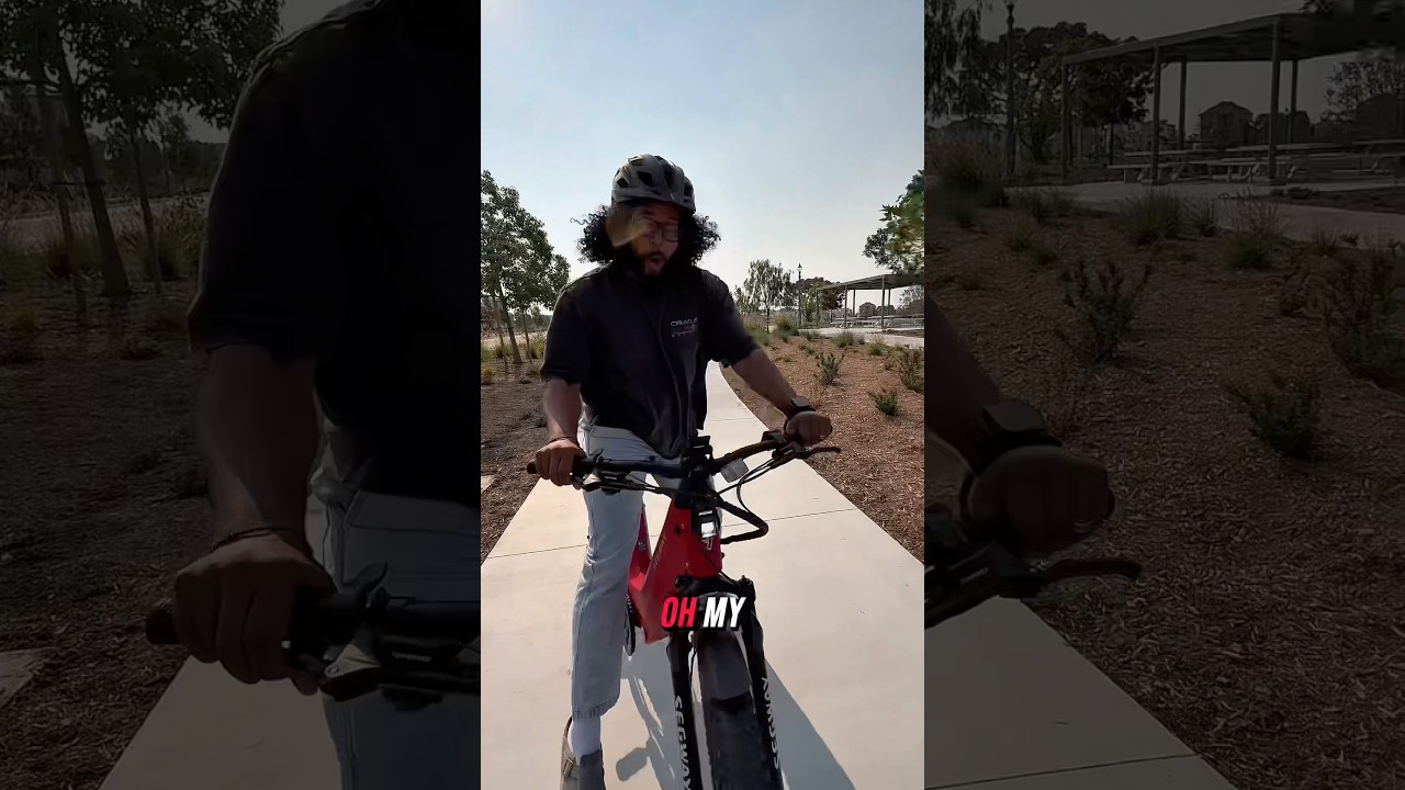 The Segway Xafari is a pretty cool bike. 😎