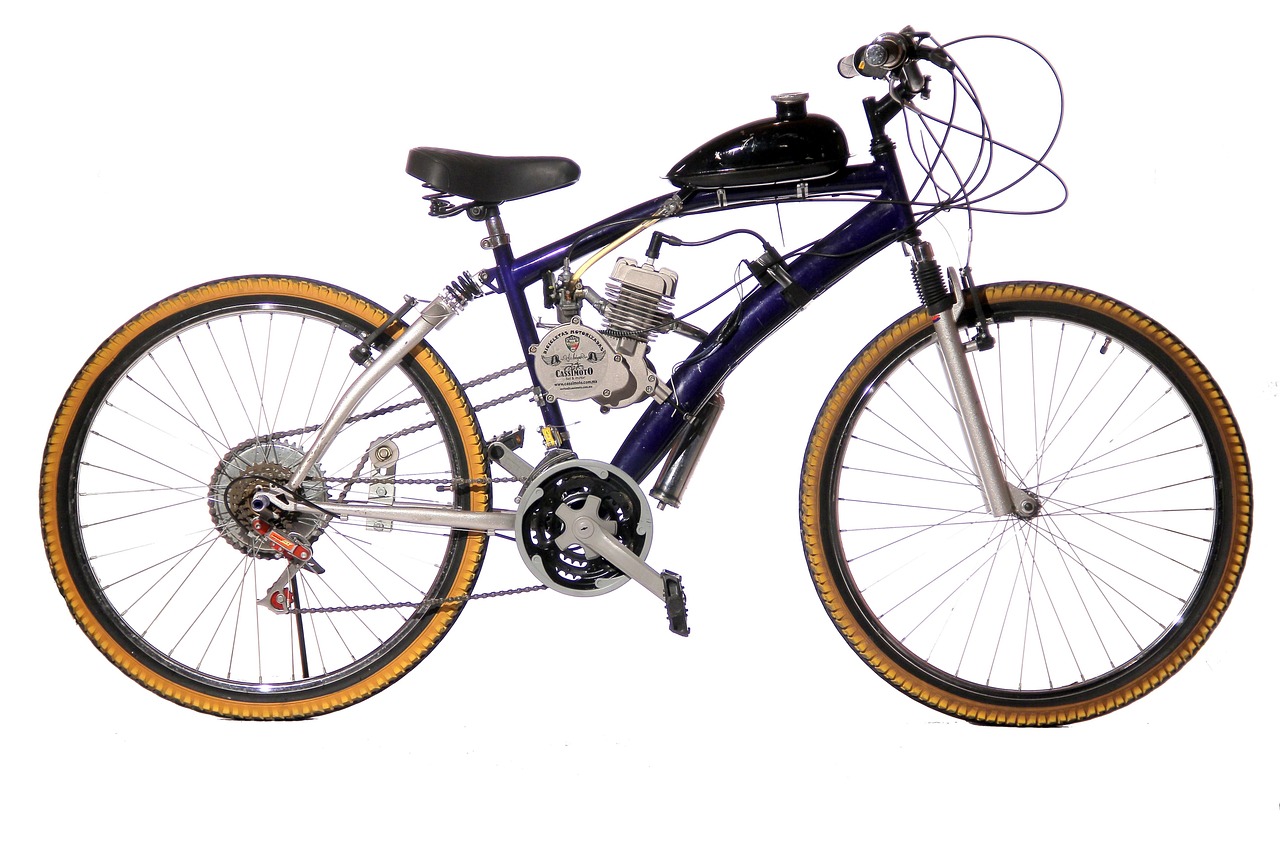 $2,000 Motor in a $20 Bike