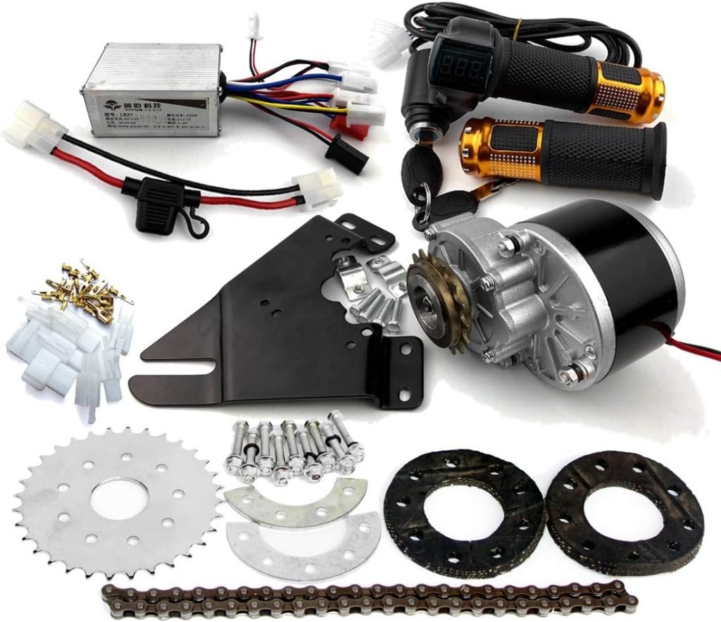 Common Bike Left Chain Drive Customized for Geared Bicycle Derailleur