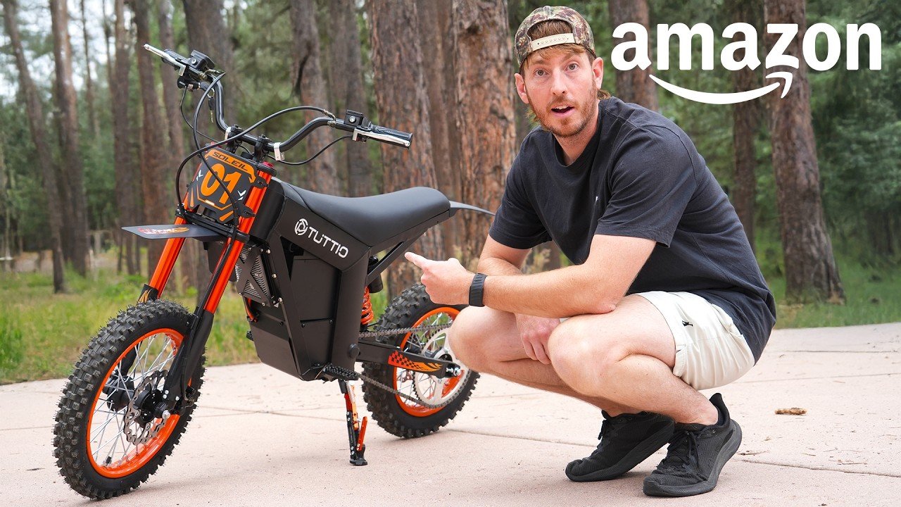 Amazon Electric Dirt Bike Challenge!