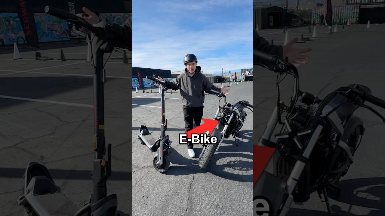 E-Bike VS E-Scooter 🔥 E-Bike VS E-Scooter 🔥
