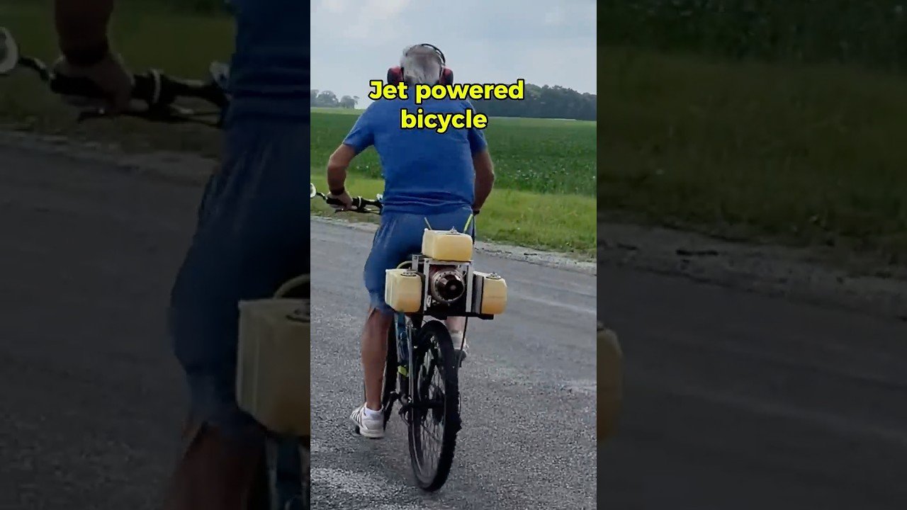 Watch out E-bikes, jet power is coming. #bicycle #nutraflav #jetpower #electricbike Watch out E-bikes, jet power is coming. #bicycle #nutraflav #jetpower #electricbike